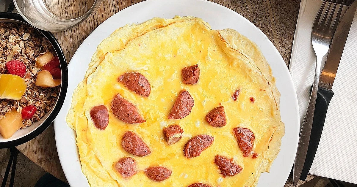 Sucuklu Omlet